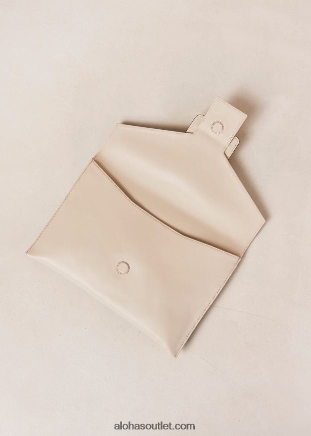 mulheres a e - bolsa de couro branco Alohas 4P88ZX1210 creme