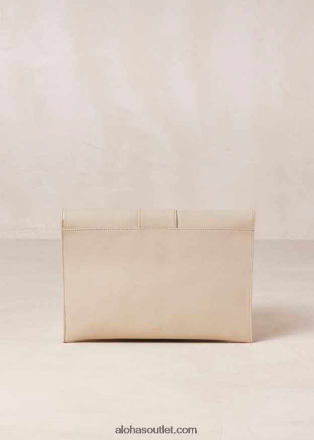mulheres a e - bolsa de couro branco Alohas 4P88ZX1210 creme
