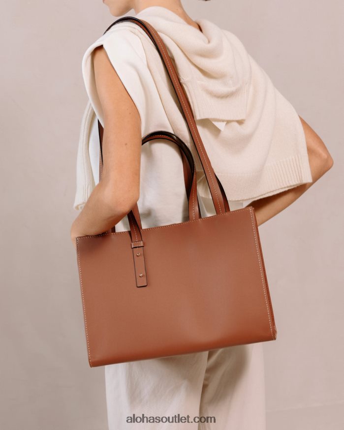mulheres bolsa de couro vegan the z corn - marrom Alohas 4P88ZX1032 milho bronzeado