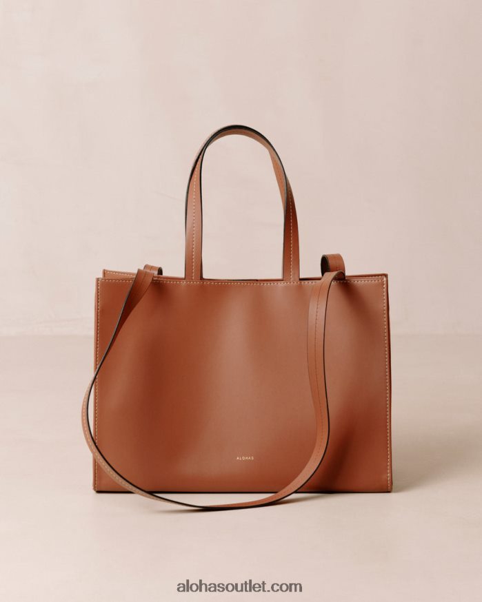 mulheres bolsa de couro vegan the z corn - marrom Alohas 4P88ZX1032 milho bronzeado