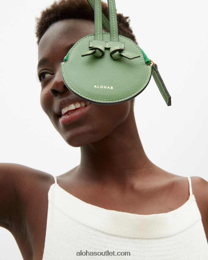 mulheres o q - bolsa de couro verde Alohas 4P88ZX1213 perene