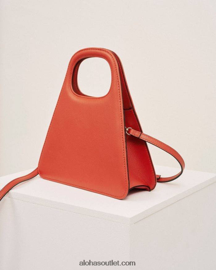 mulheres the a - bolsa de couro laranja brilhante Alohas 4P88ZX1075 laranja pomelo