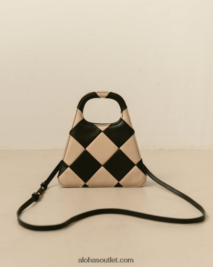mulheres the a scacchi - bolsa xadrez preta e branca Alohas 4P88ZX1076 escachis preto branco