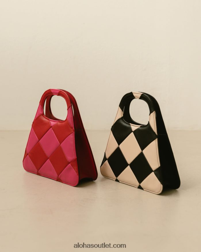mulheres the a scacchi - bolsa xadrez preta e branca Alohas 4P88ZX1076 escachis preto branco