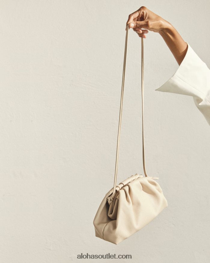 mulheres the d - bolsa de couro branco Alohas 4P88ZX1059 marfim