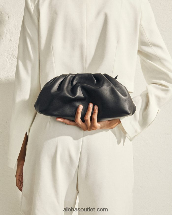 mulheres the d - bolsa de couro preta Alohas 4P88ZX1090 preto