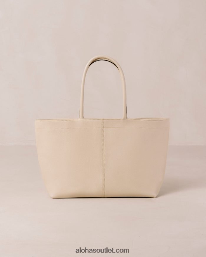 mulheres the f - bolsa de couro branco Alohas 4P88ZX1052 creme