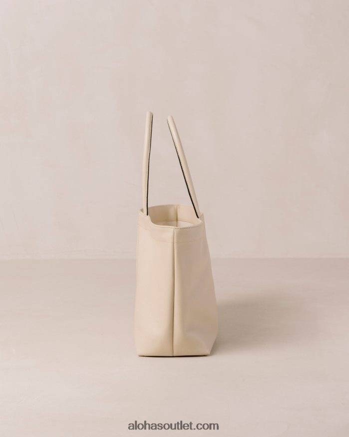 mulheres the f - bolsa de couro branco Alohas 4P88ZX1052 creme
