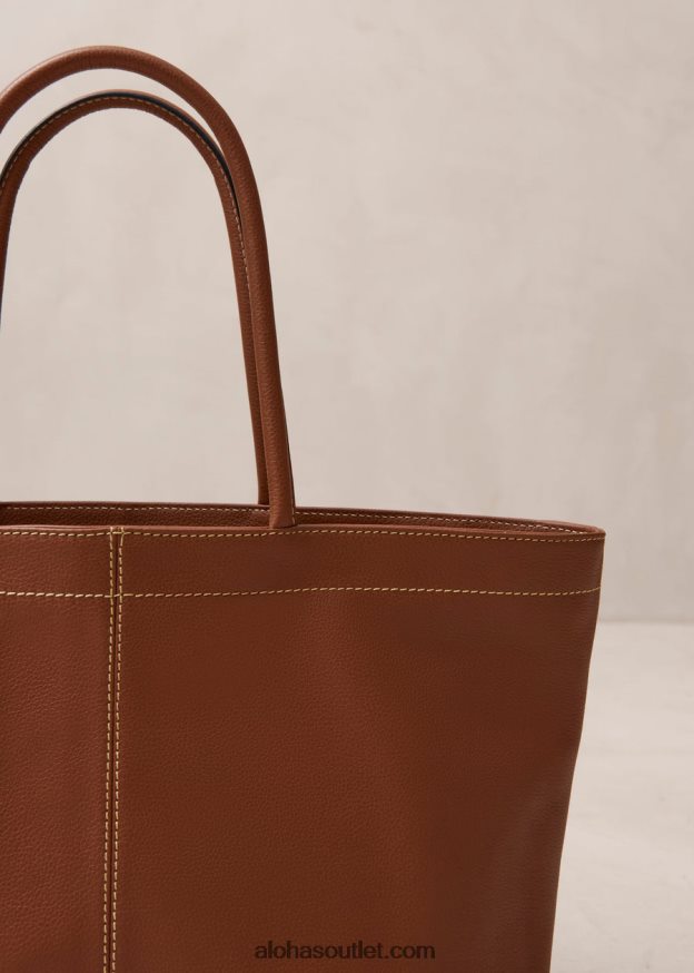 mulheres the f - bolsa de couro marrom Alohas 4P88ZX1092 bronzeado