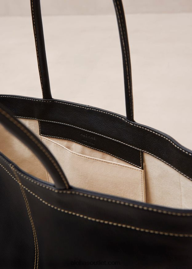 mulheres the f - bolsa de couro preta Alohas 4P88ZX1093 preto