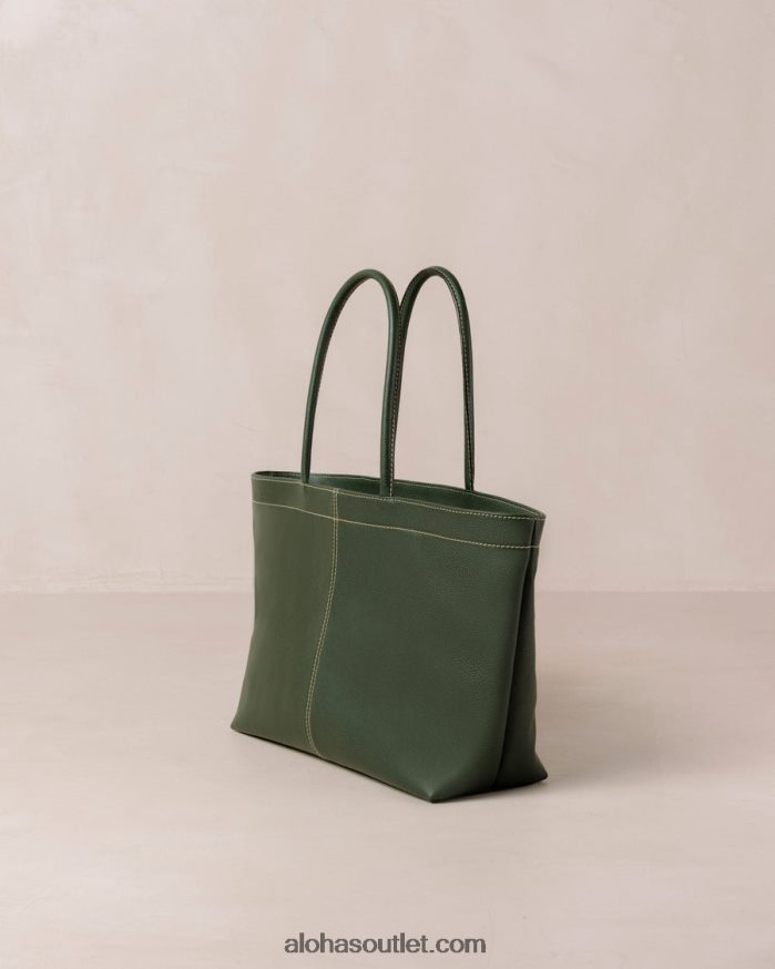 mulheres the f - bolsa de couro verde Alohas 4P88ZX1053 verde floresta