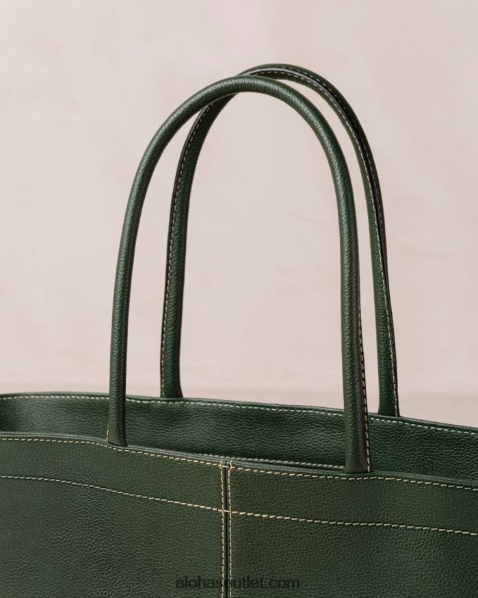 mulheres the f - bolsa de couro verde Alohas 4P88ZX1053 verde floresta