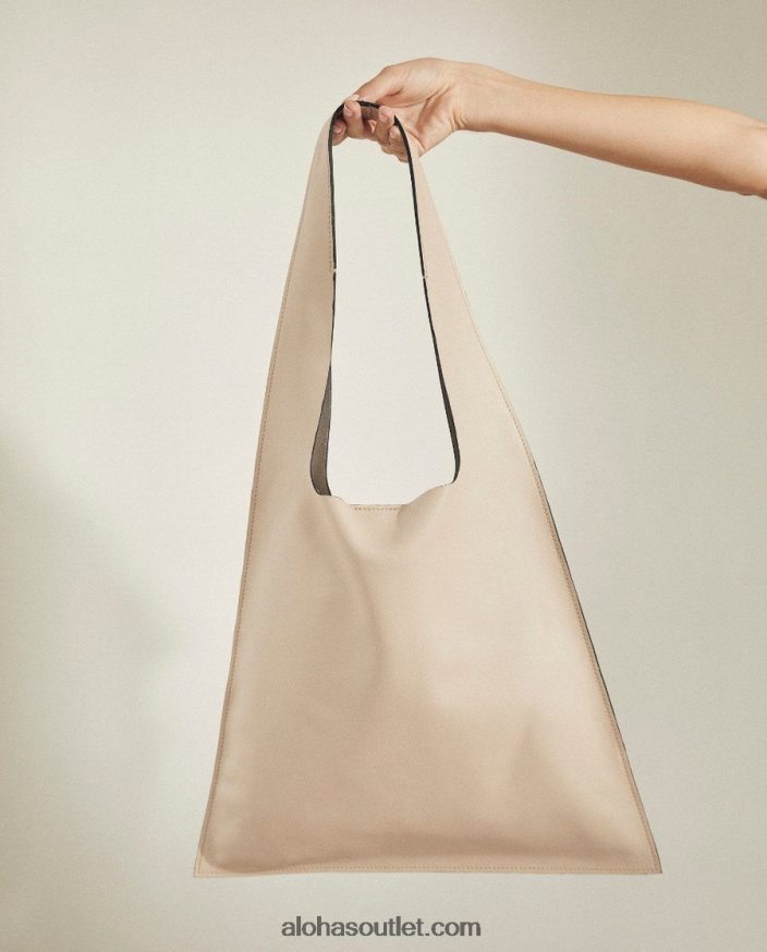 mulheres the l - bolsa de couro branco Alohas 4P88ZX1097 marfim