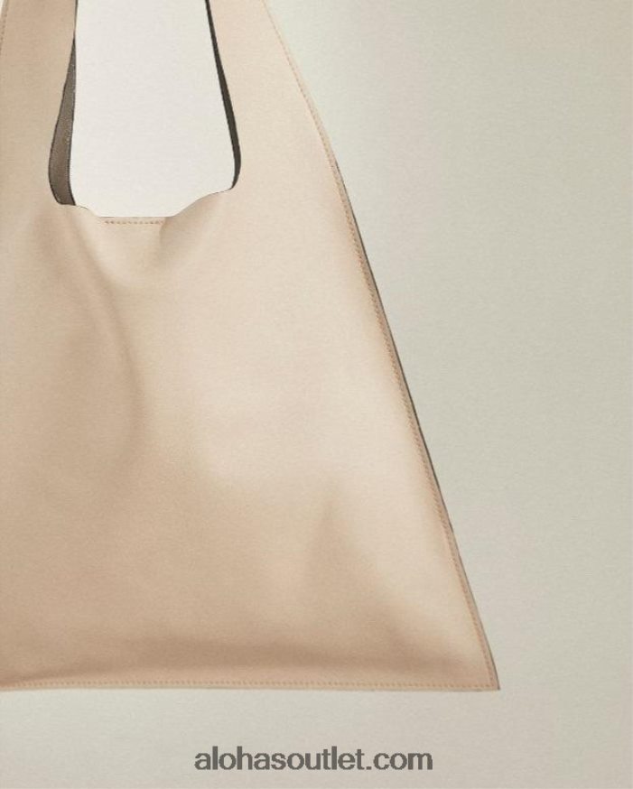 mulheres the l - bolsa de couro branco Alohas 4P88ZX1097 marfim