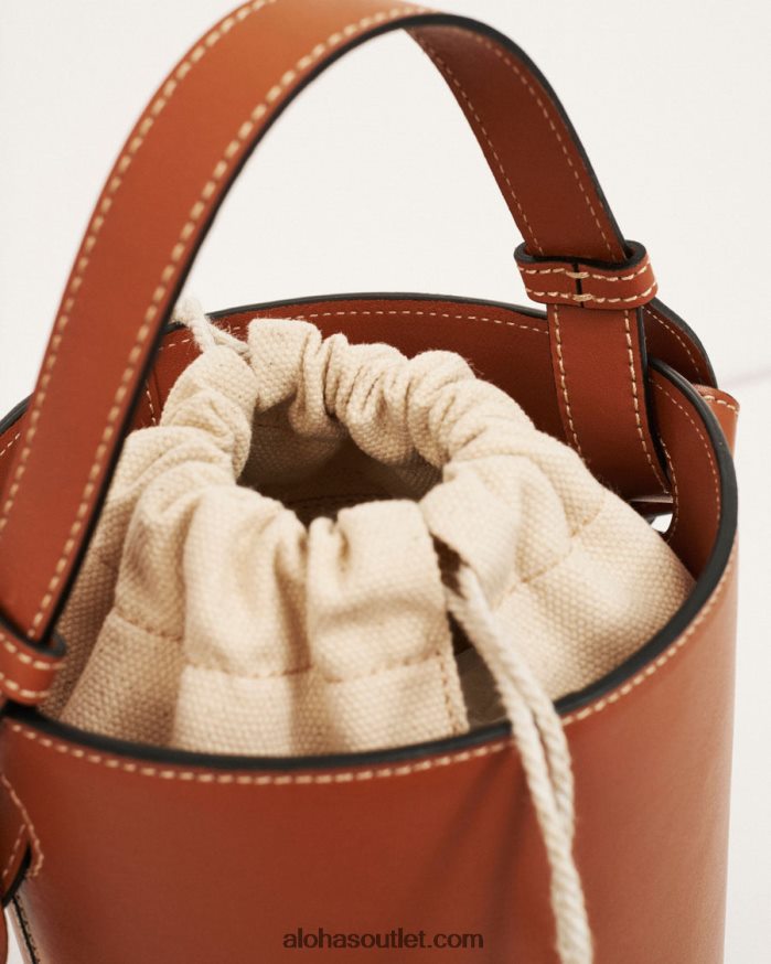 mulheres the u - bolsa de couro marrom Alohas 4P88ZX1144 bronzeado