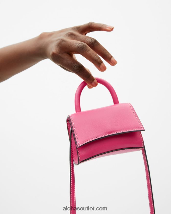 mulheres the x - bolsa de couro rosa Alohas 4P88ZX1175 magenta