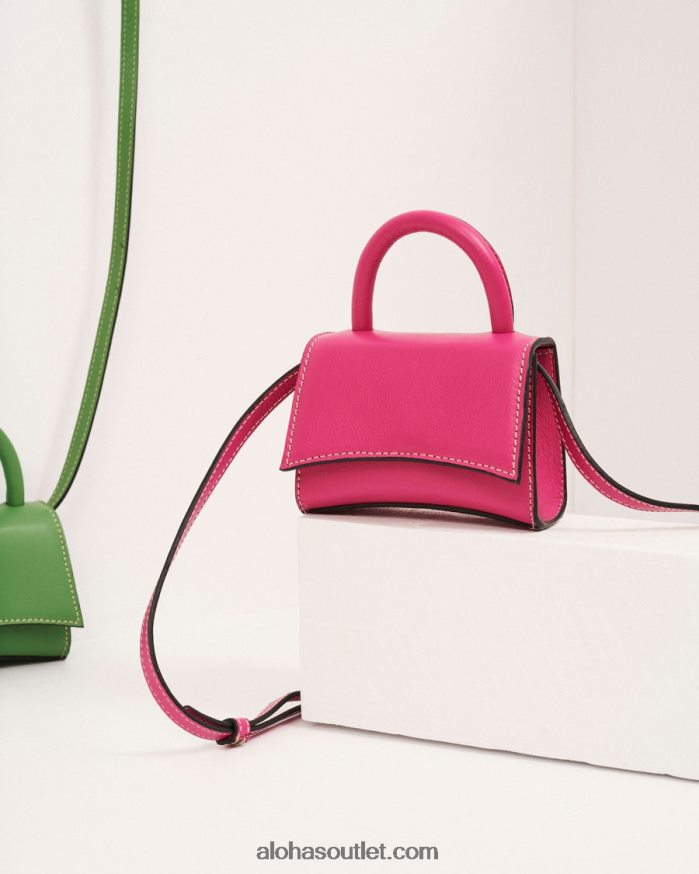mulheres the x - bolsa de couro rosa Alohas 4P88ZX1175 magenta
