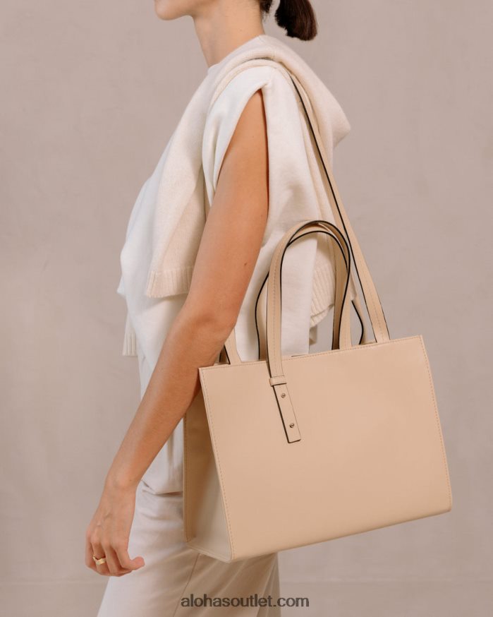 mulheres the z corn - bolsa branca de couro vegano Alohas 4P88ZX1034 creme de milho