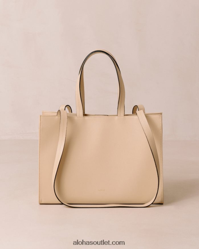 mulheres the z corn - bolsa branca de couro vegano Alohas 4P88ZX1034 creme de milho