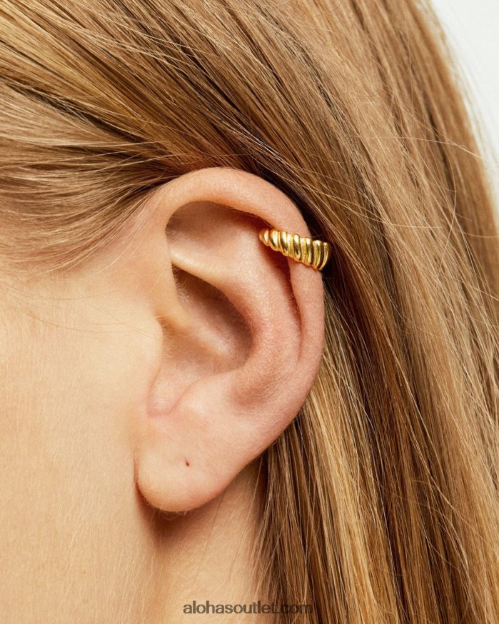 mulheres pictor - ear cuff dourado Alohas 4P88ZX1187 ouro