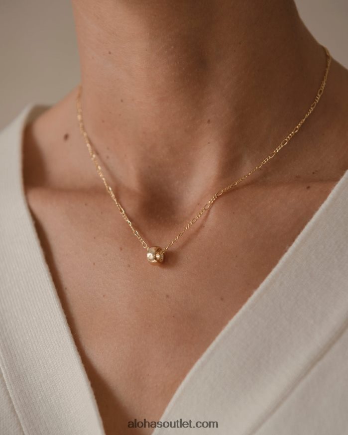 mulheres daunt - colar de ouro Alohas 4P88ZX1078 ouro