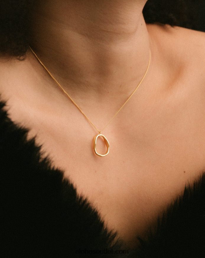 mulheres nêmesis - colar de ouro Alohas 4P88ZX1150 ouro