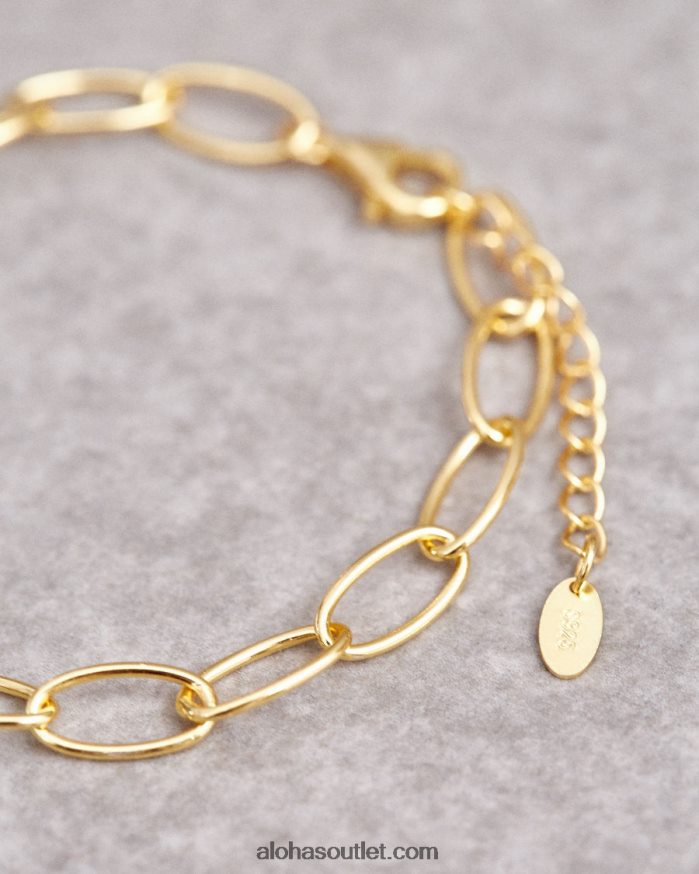 mulheres corrente - pulseira de ouro Alohas 4P88ZX1171 ouro