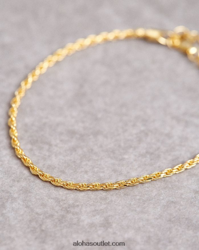 mulheres vintage - pulseira de ouro Alohas 4P88ZX1136 ouro