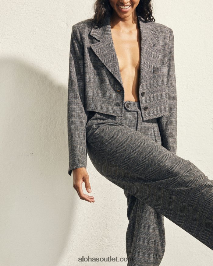 mulheres itinerário - blazer cinza Alohas 4P88ZX691 impressão de cheques