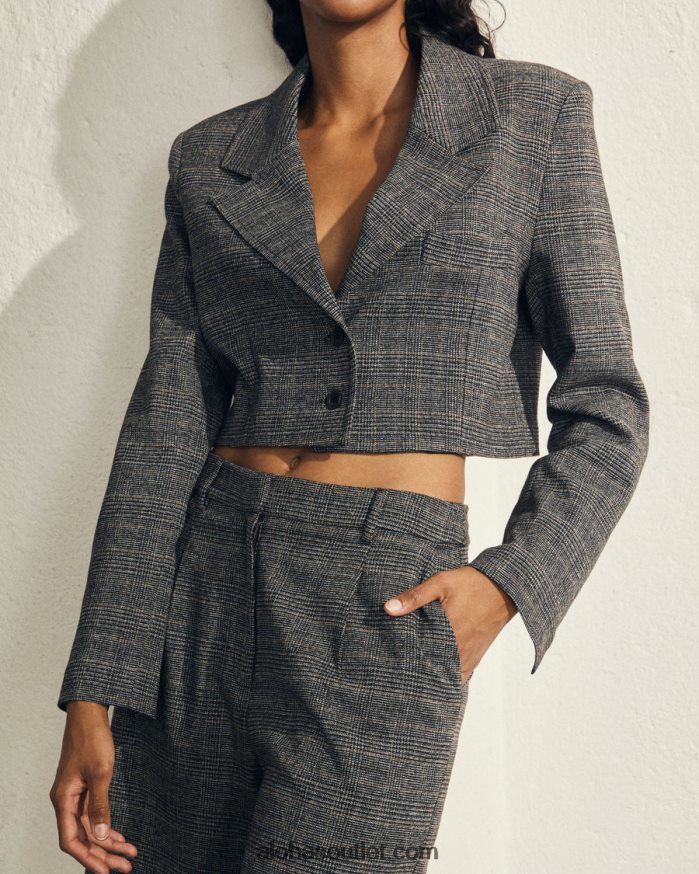 mulheres itinerário - blazer cinza Alohas 4P88ZX691 impressão de cheques