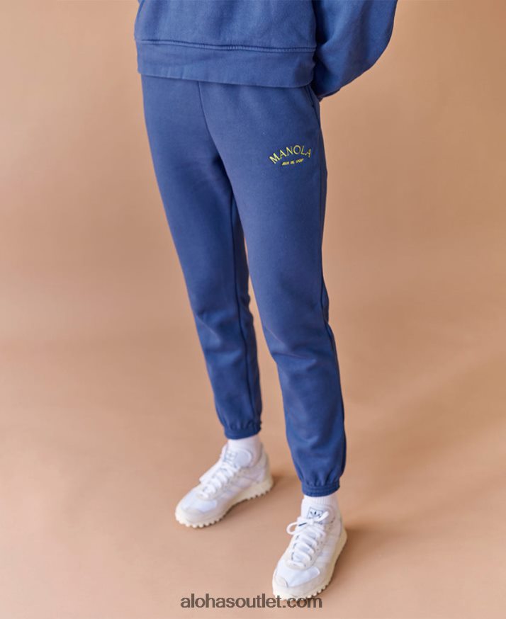 mulheres icônico - calça de moletom azul marinho Alohas 4P88ZX677