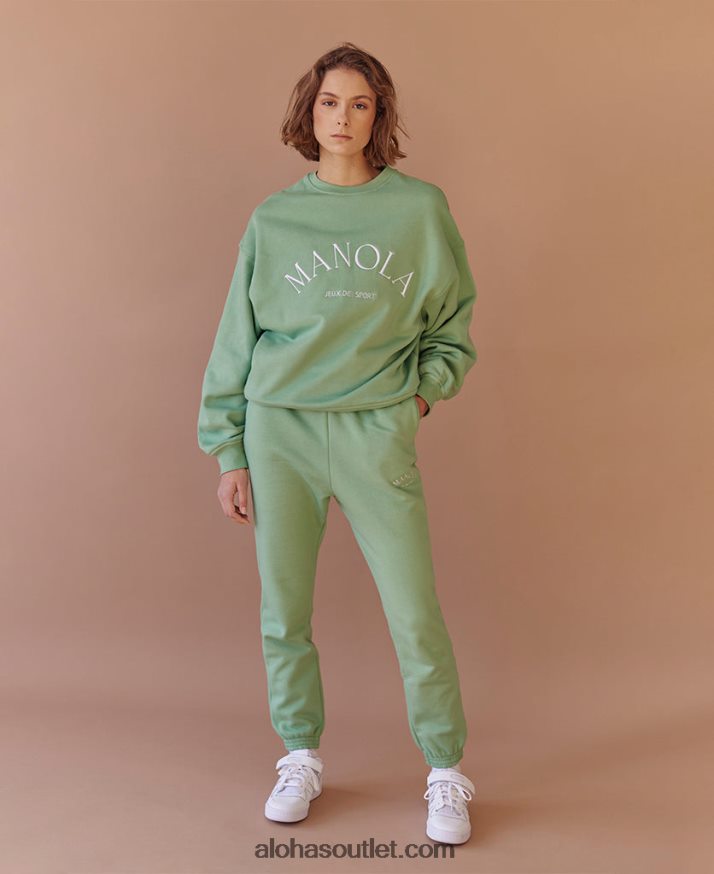mulheres icônico - calça de moletom verde Alohas 4P88ZX675