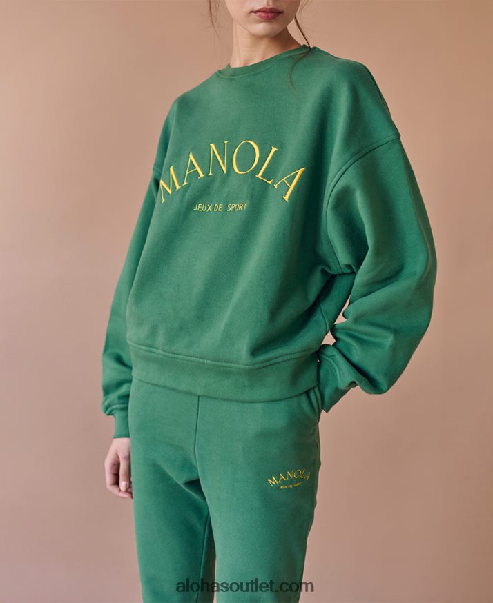 mulheres icônico - calça de moletom verde escuro Alohas 4P88ZX674