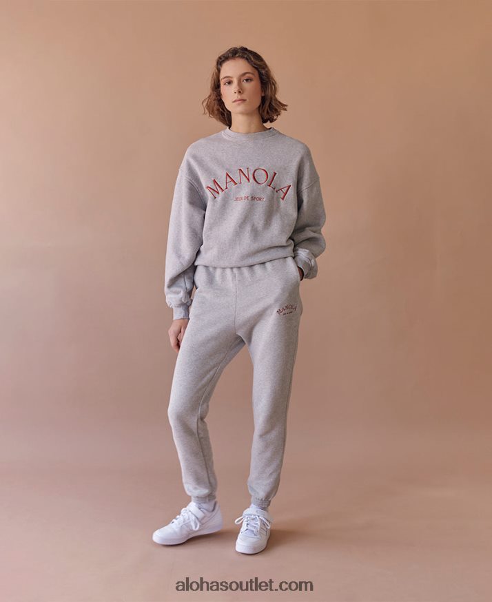 mulheres icona - calça de moletom cinza Alohas 4P88ZX678