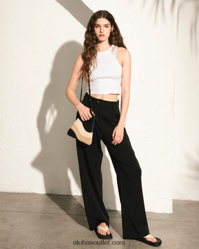 mulheres protagonista - calça preta Alohas 4P88ZX737