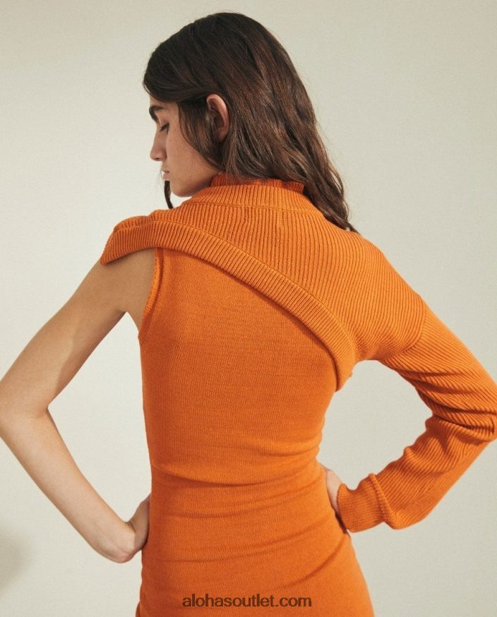 mulheres criador - blusa de malha laranja Alohas 4P88ZX877 laranja clementina