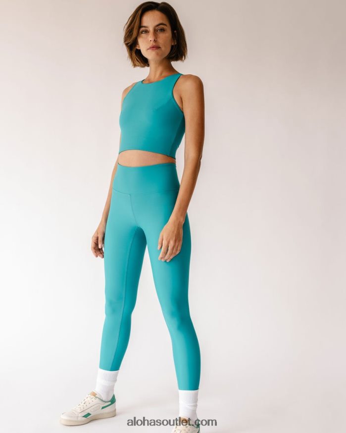 mulheres core - leggings turquesa Alohas 4P88ZX886