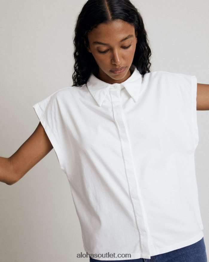 mulheres caseira - blusa branca Alohas 4P88ZX998 branco