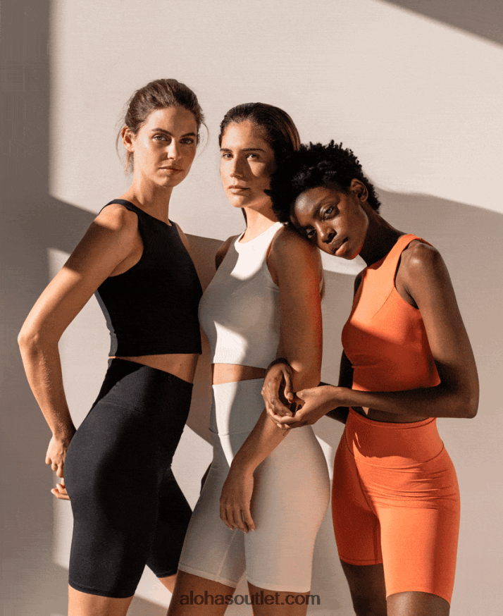 mulheres core - bermuda econyl branca Alohas 4P88ZX639