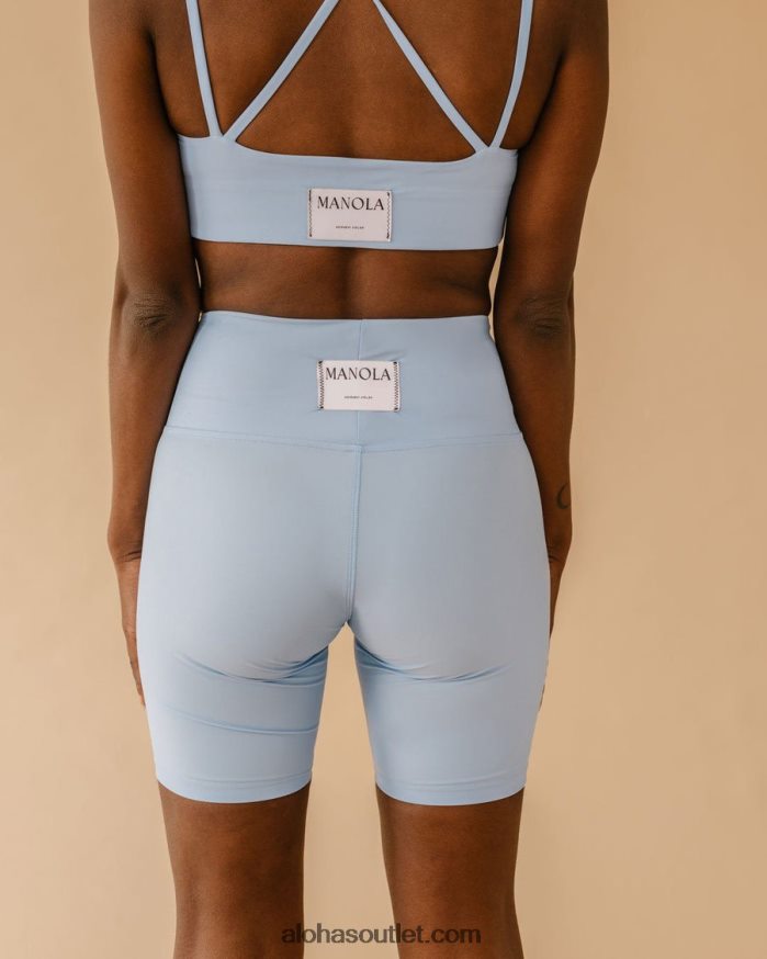 mulheres core - bermuda econyl azul claro Alohas 4P88ZX643