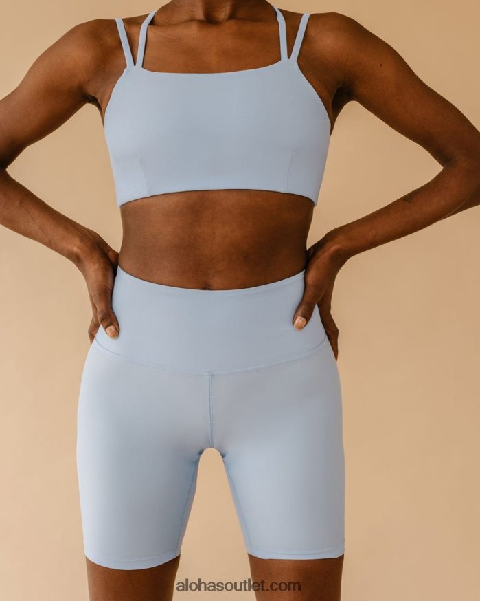 mulheres core - bermuda econyl azul claro Alohas 4P88ZX643
