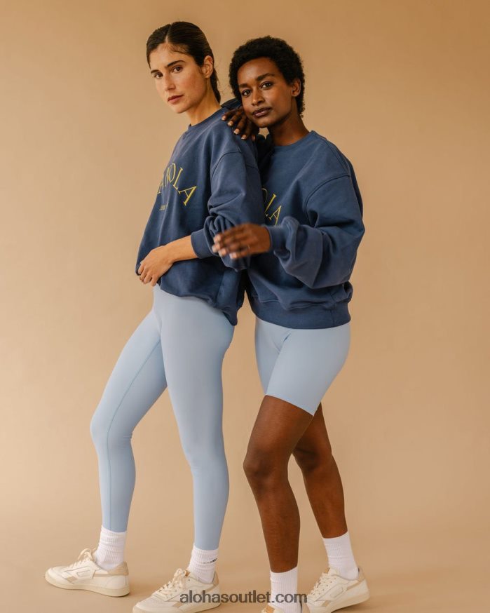 mulheres core - bermuda econyl azul claro Alohas 4P88ZX643