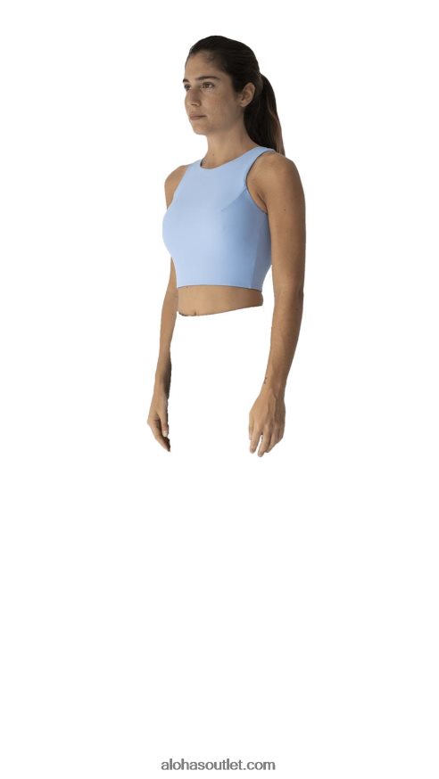 mulheres core - top econyl azul claro Alohas 4P88ZX897