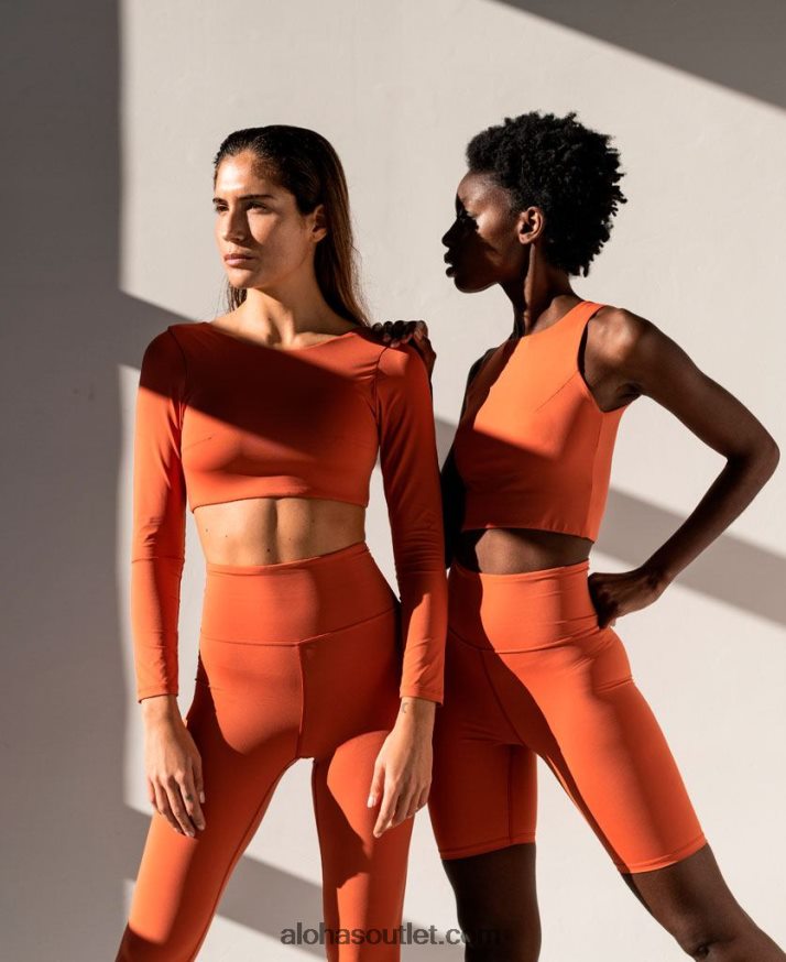 mulheres core - top riad laranja Alohas 4P88ZX896 riad