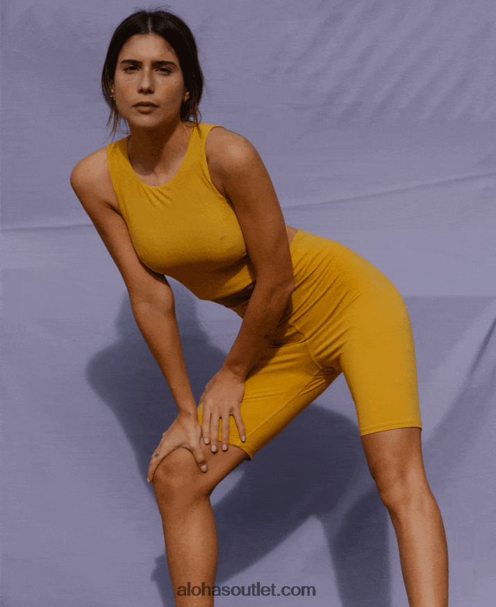 mulheres núcleo - topo amarelo Alohas 4P88ZX740