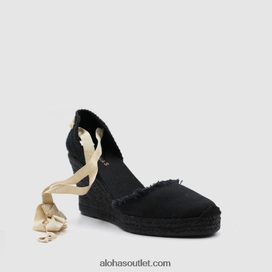 mulheres clara by night - alpercatas em lona preta Alohas 4P88ZX435 preto