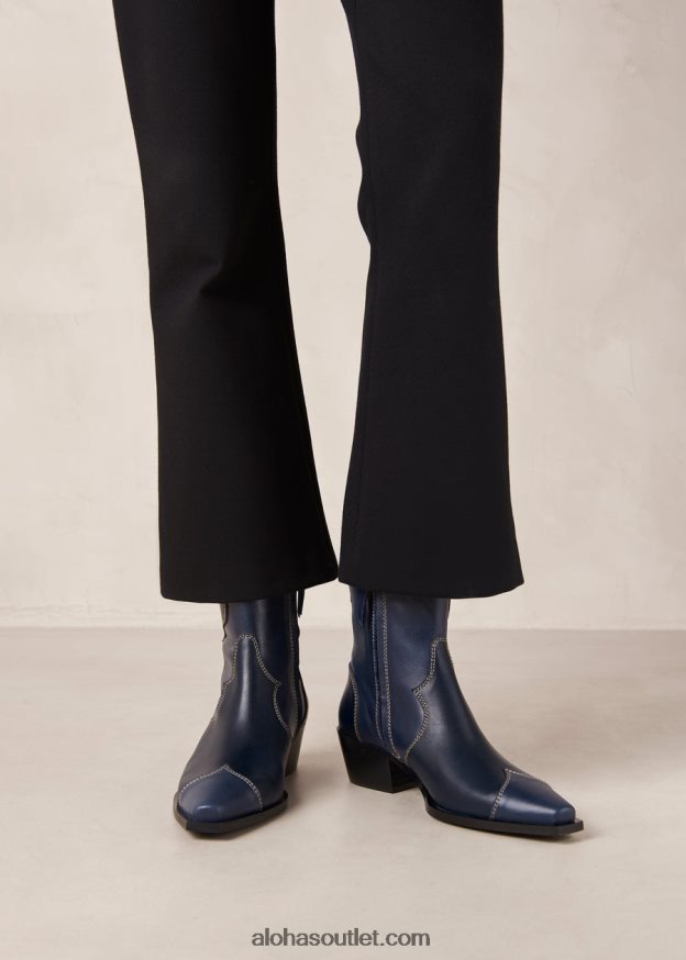 mulheres buffalo - botins de cowboy Alohas 4P88ZX379 blues de búfalo