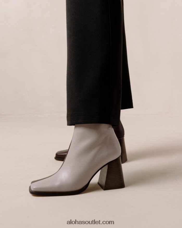 mulheres south bicolor - botas de couro bordô e lilás Alohas 4P88ZX195 vinho malva bordô