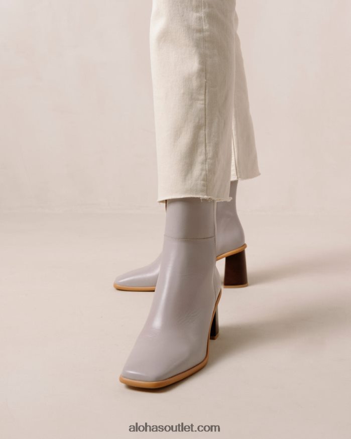 mulheres west vintage - botas de couro roxo Alohas 4P88ZX227 lilás