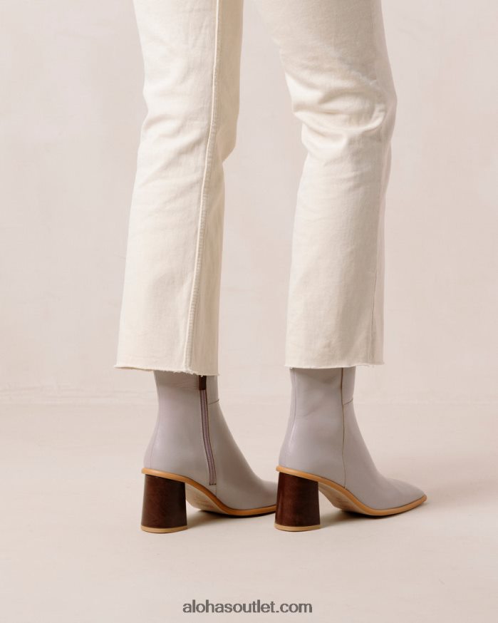 mulheres west vintage - botas de couro roxo Alohas 4P88ZX227 lilás